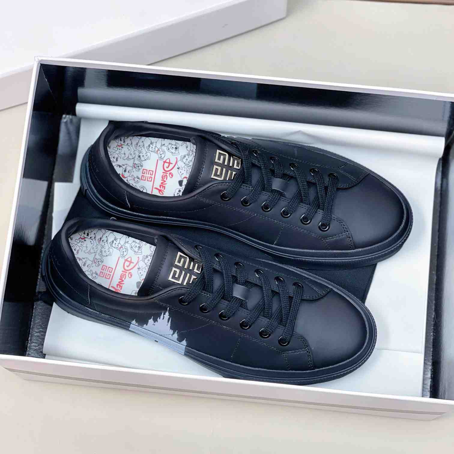 Givenchy City Sport Castle Sneakers In Leather - PerfectKickZ