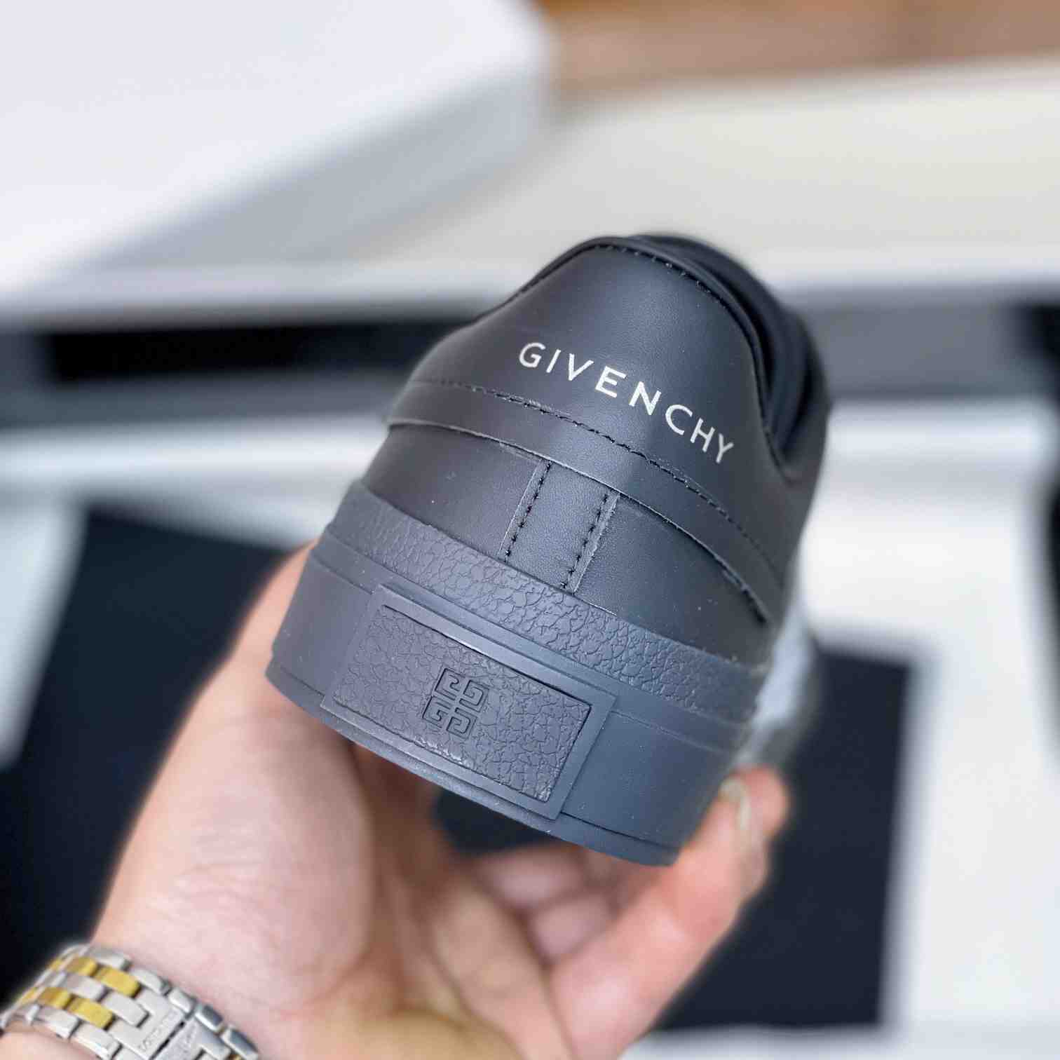 Givenchy City Sport Castle Sneakers In Leather - PerfectKickZ