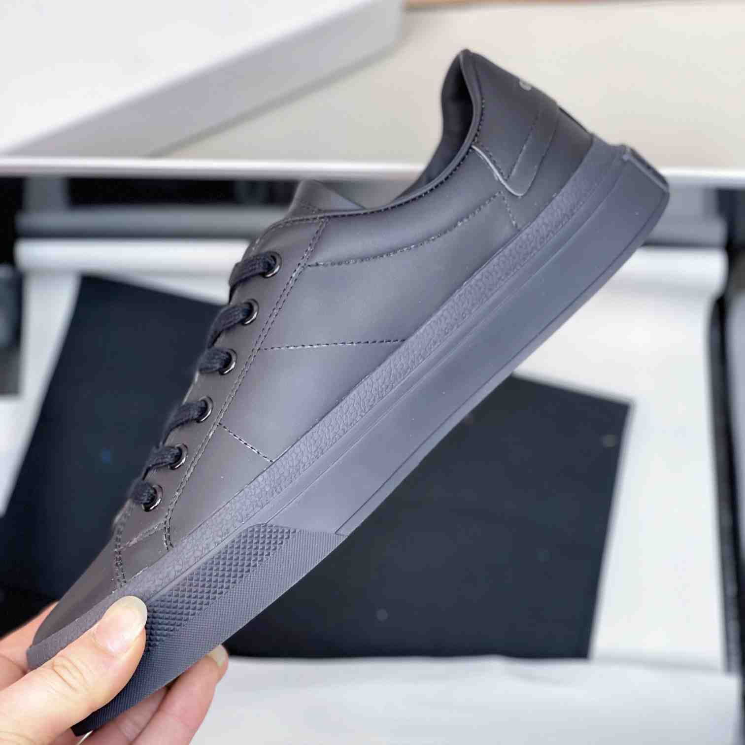 Givenchy City Sport Castle Sneakers In Leather - PerfectKickZ