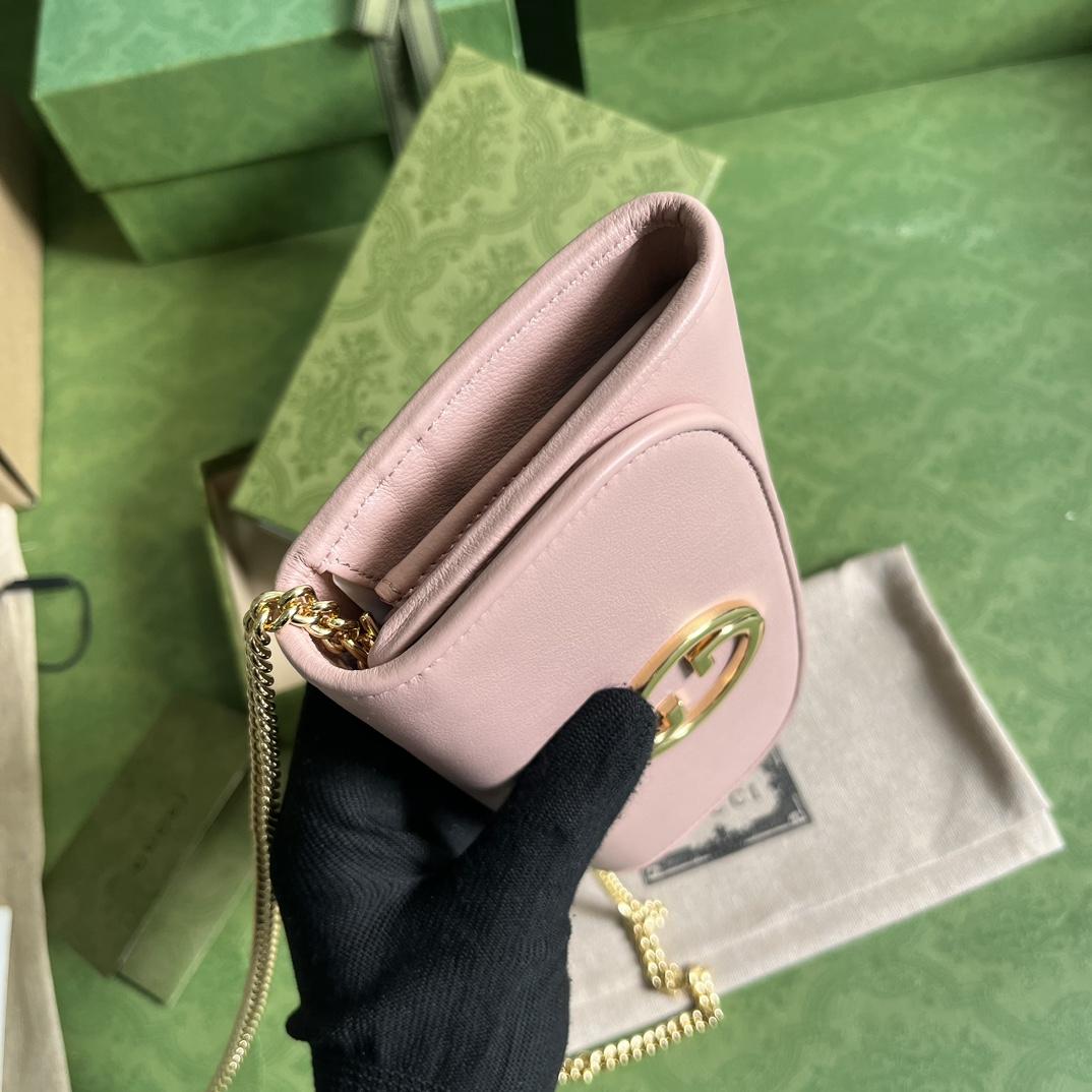 Gucci Blondie Continental Chain Wallet(21x10.5cm) - PerfectKickZ