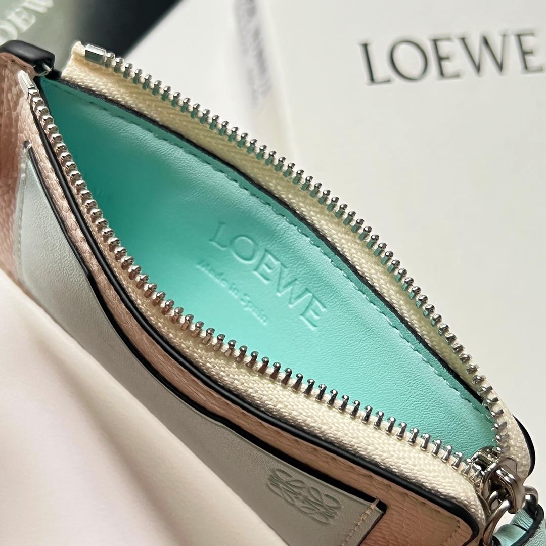 Loewe Coin Cardholder In Soft Grained Calfskin - PerfectKickZ