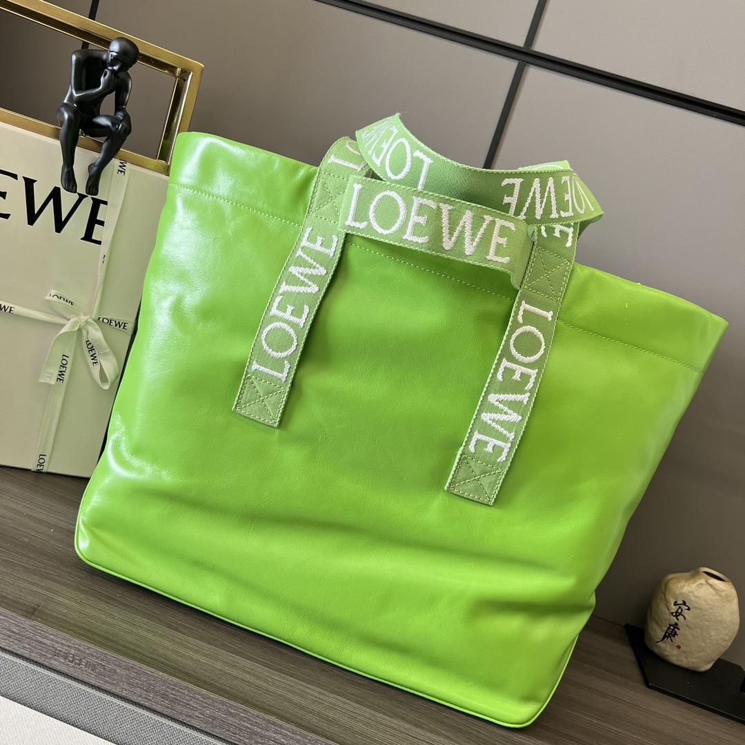Loewe Fold Shopper In Paper Calfskin - PerfectKickZ