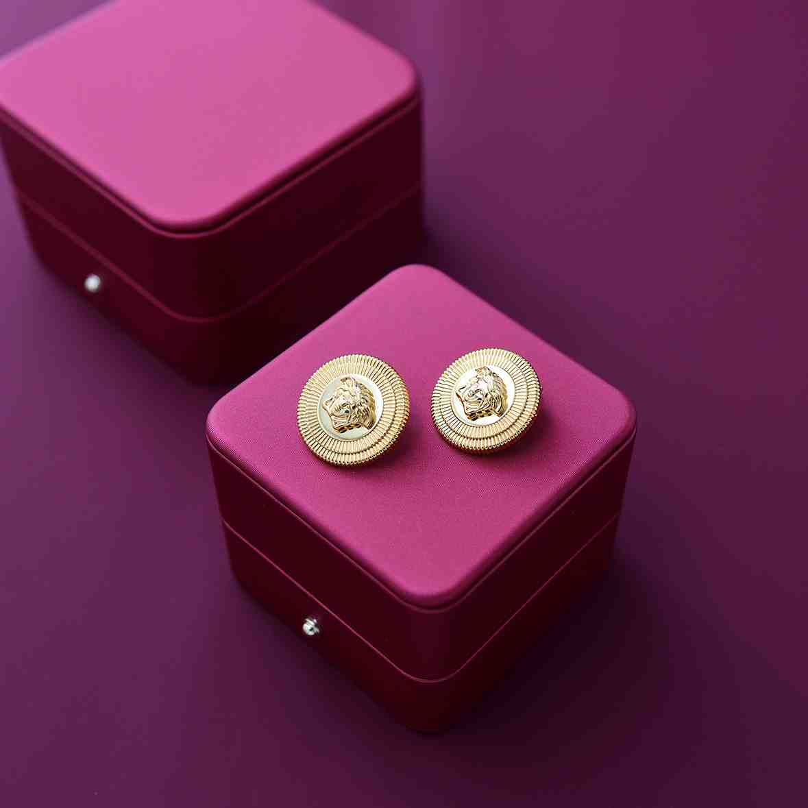 Versace Medusa Earrings - PerfectKickZ