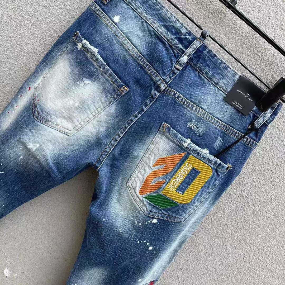 Dsquared2 Logo-embroidered Slim-cut Jeans   DSQ106 - 