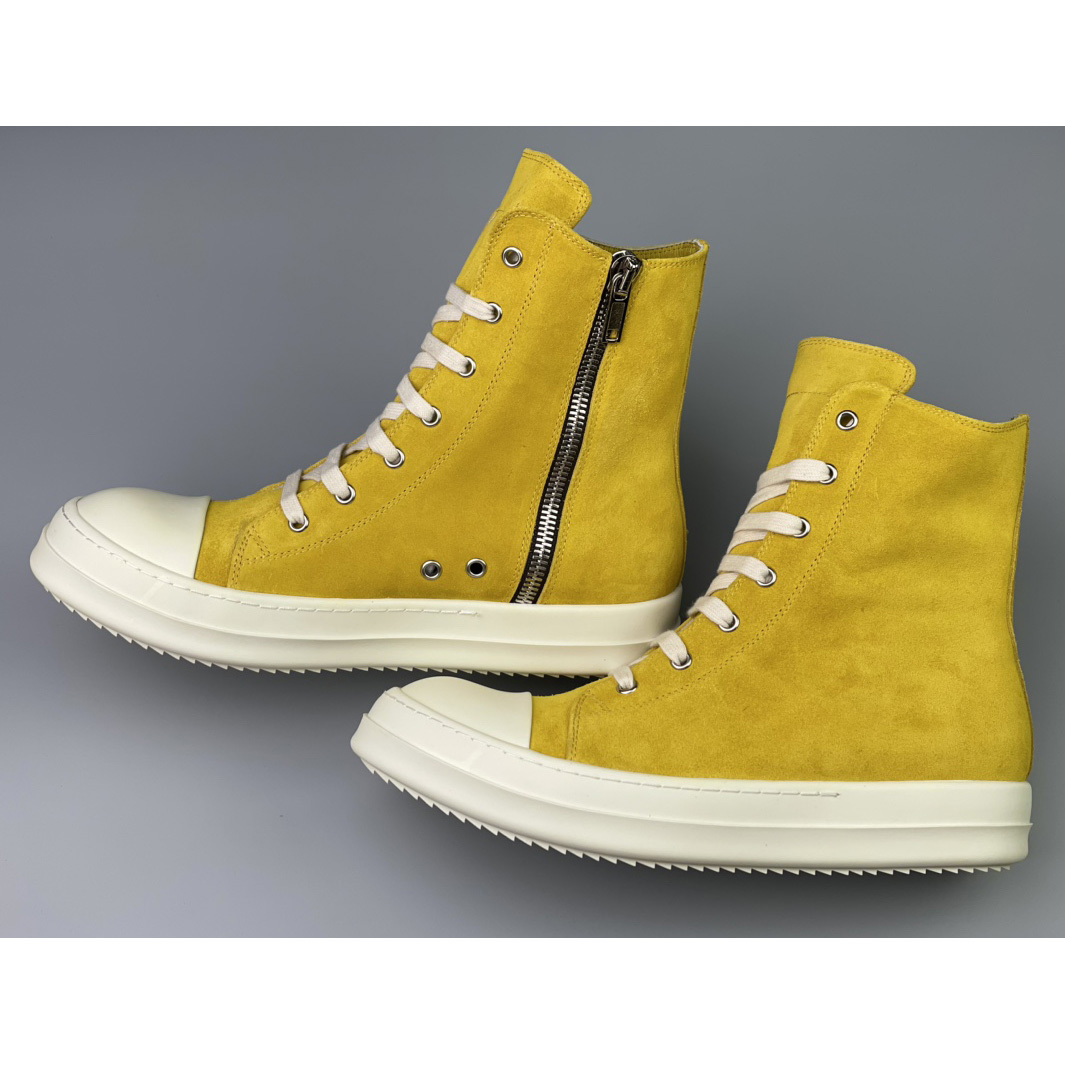 Rick Owens Strobe High-Top Sneakers - PerfectKickZ