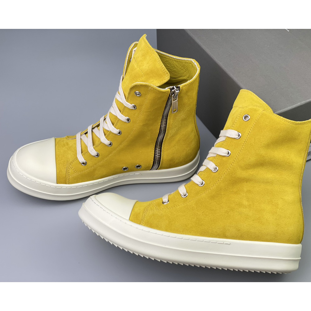 Rick Owens Strobe High-Top Sneakers - PerfectKickZ