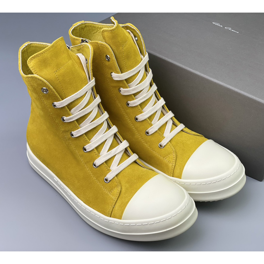 Rick Owens Strobe High-Top Sneakers - PerfectKickZ