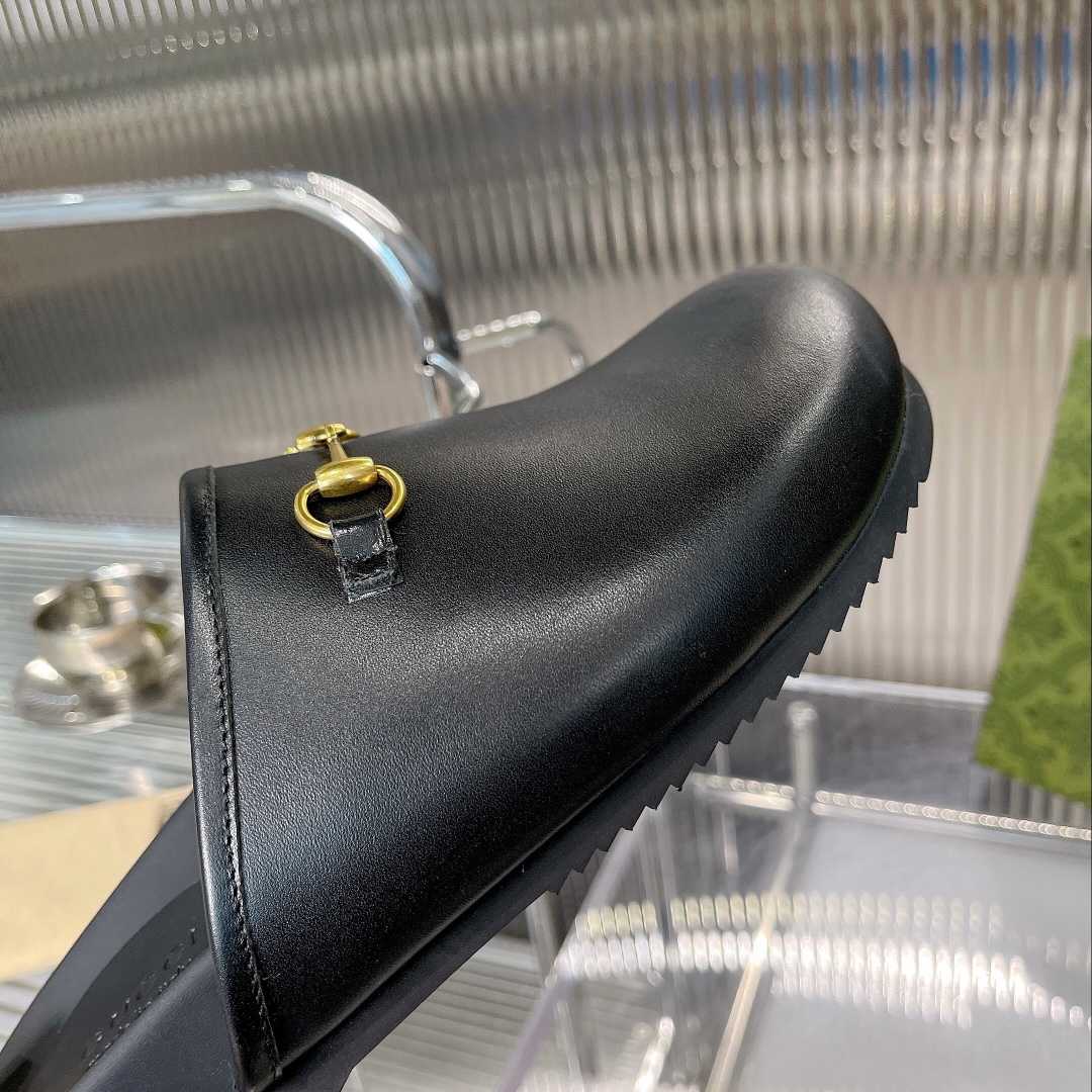 Gucci Horsebit Slip-on Sandal - PerfectKickZ