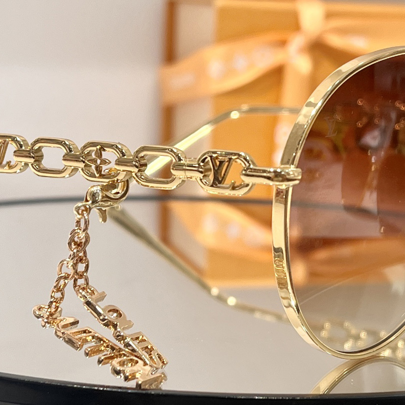 Louis Vuitton My LV Chain Pilot Sunglasses  Z1539W - PerfectKickZ