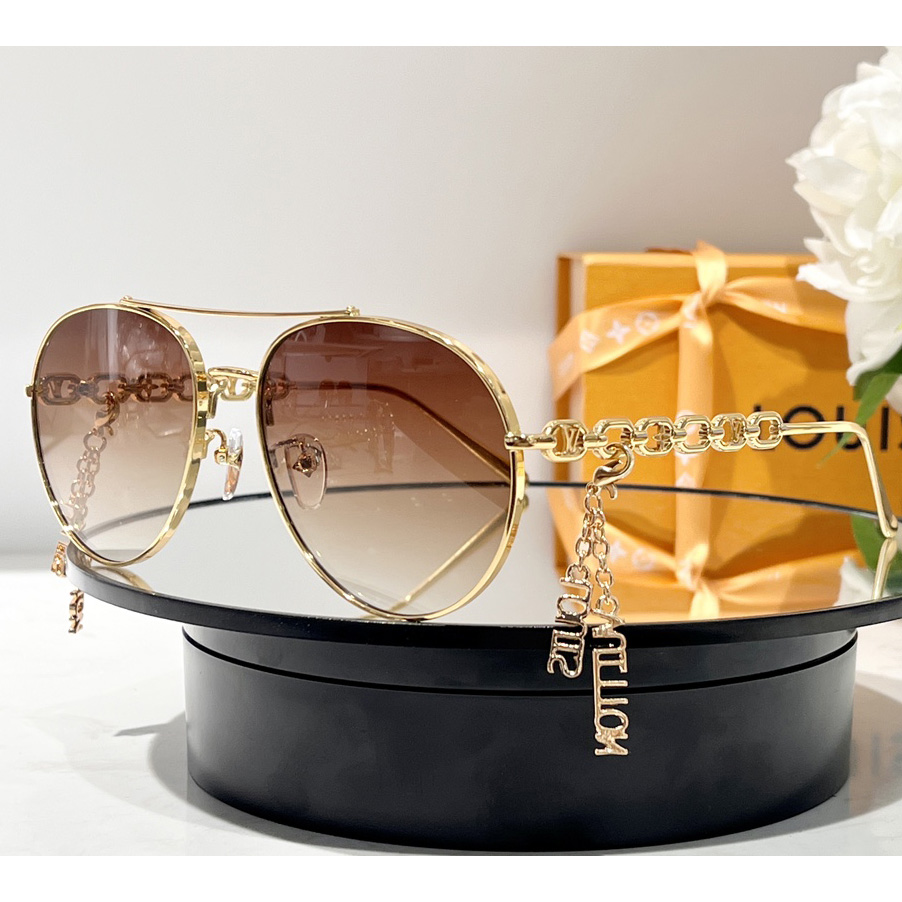 Louis Vuitton My LV Chain Pilot Sunglasses  Z1539W - PerfectKickZ