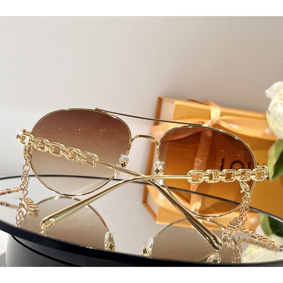 Louis Vuitton My LV Chain Pilot Sunglasses  Z1539W - PerfectKickZ