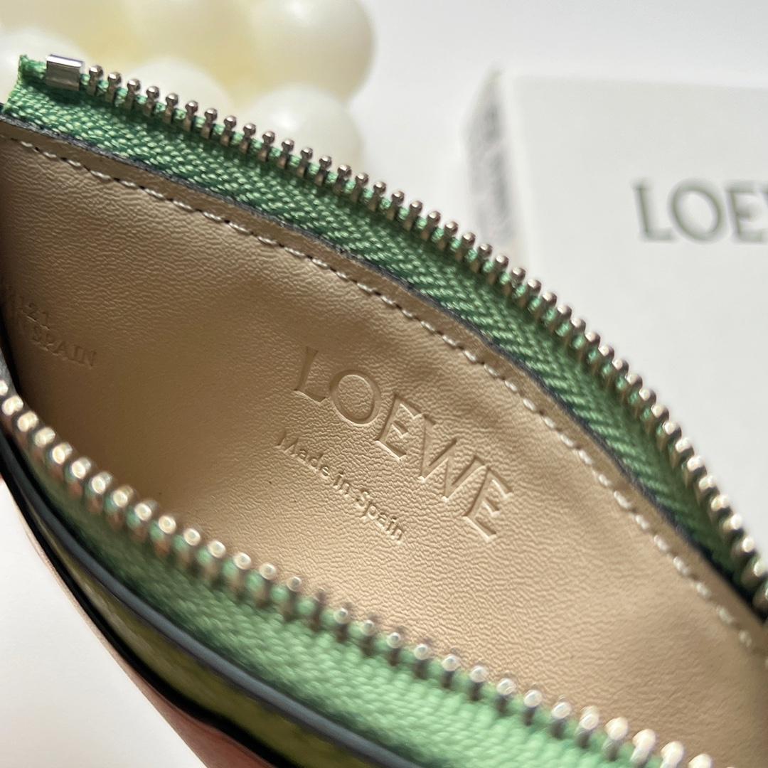 Loewe Coin Cardholder In Soft Grained Calfskin - PerfectKickZ