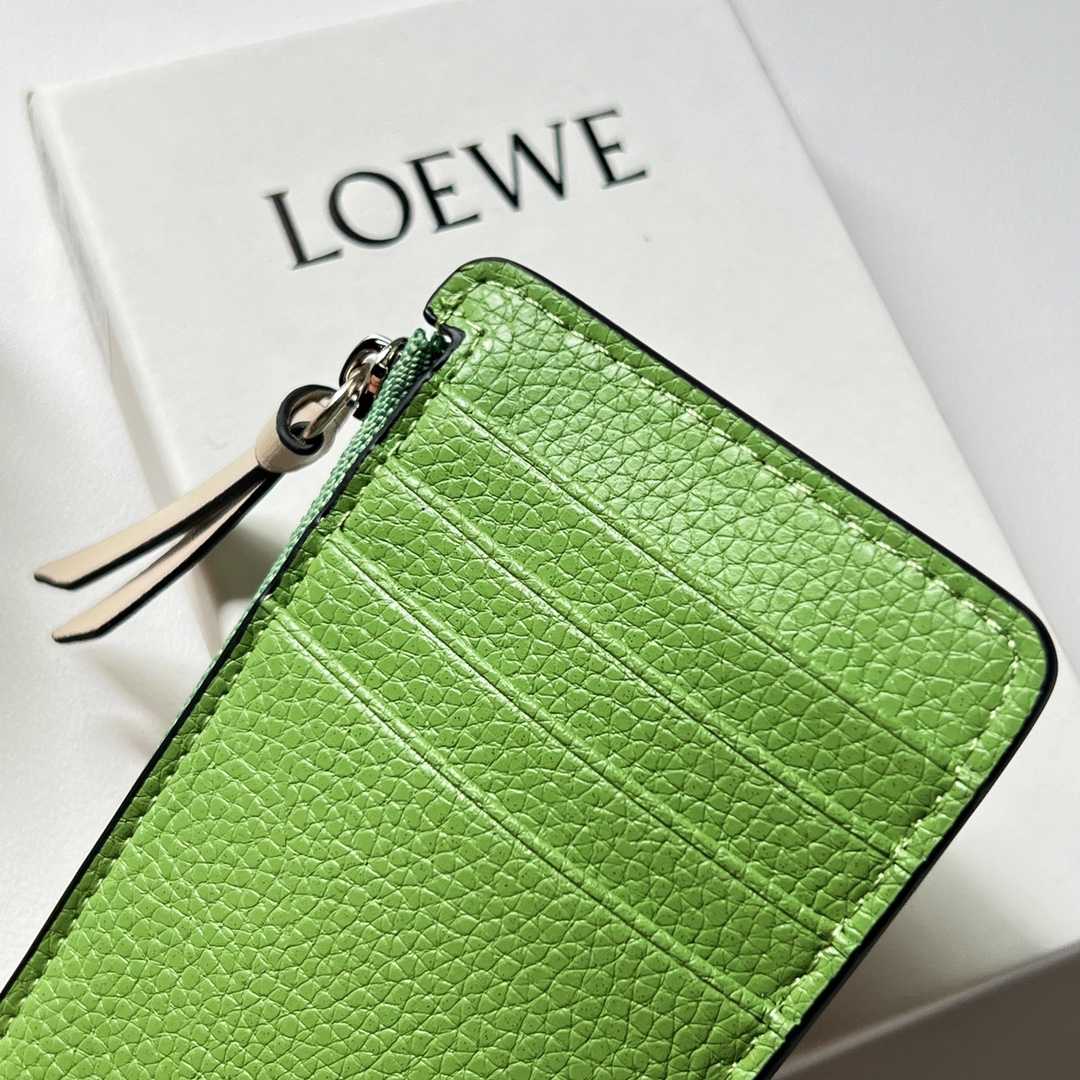 Loewe Coin Cardholder In Soft Grained Calfskin - PerfectKickZ