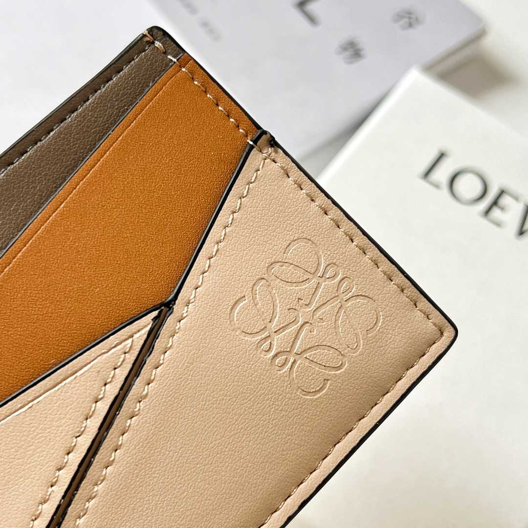 Loewe Puzzle Plain Cardholder (10x7.5cm) - 