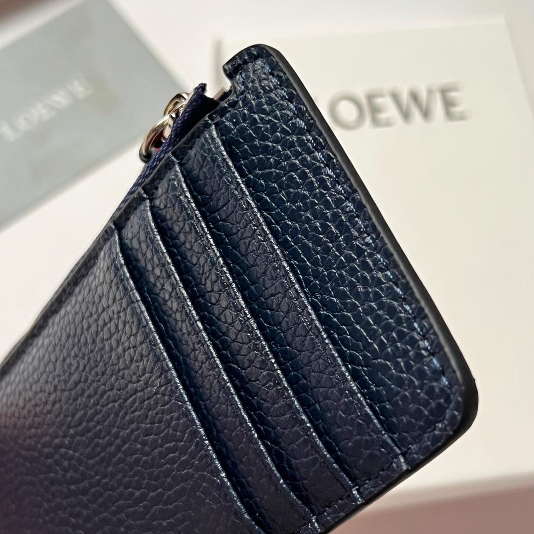 Loewe Coin Cardholder In Soft Grained Calfskin - PerfectKickZ