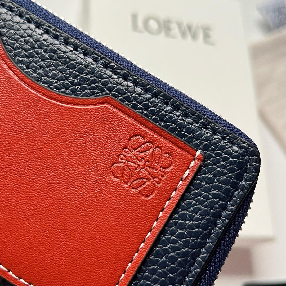Loewe Coin Cardholder In Soft Grained Calfskin - PerfectKickZ