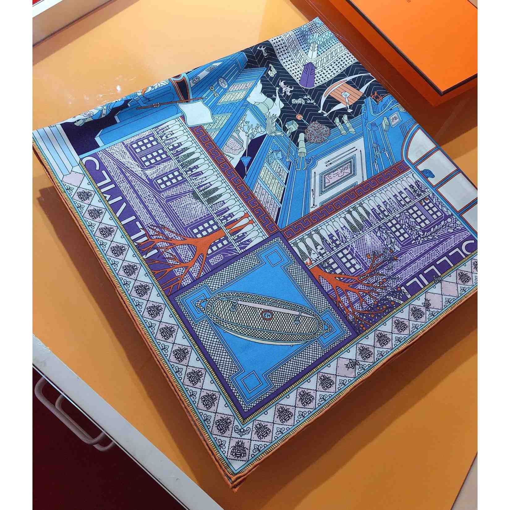 Hermes Objets De Curiosite Scarf 90 - PerfectKickZ