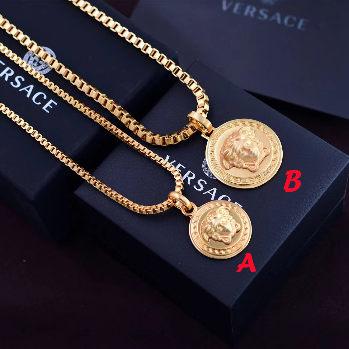 Versace Medusa Necklaces  - PerfectKickZ