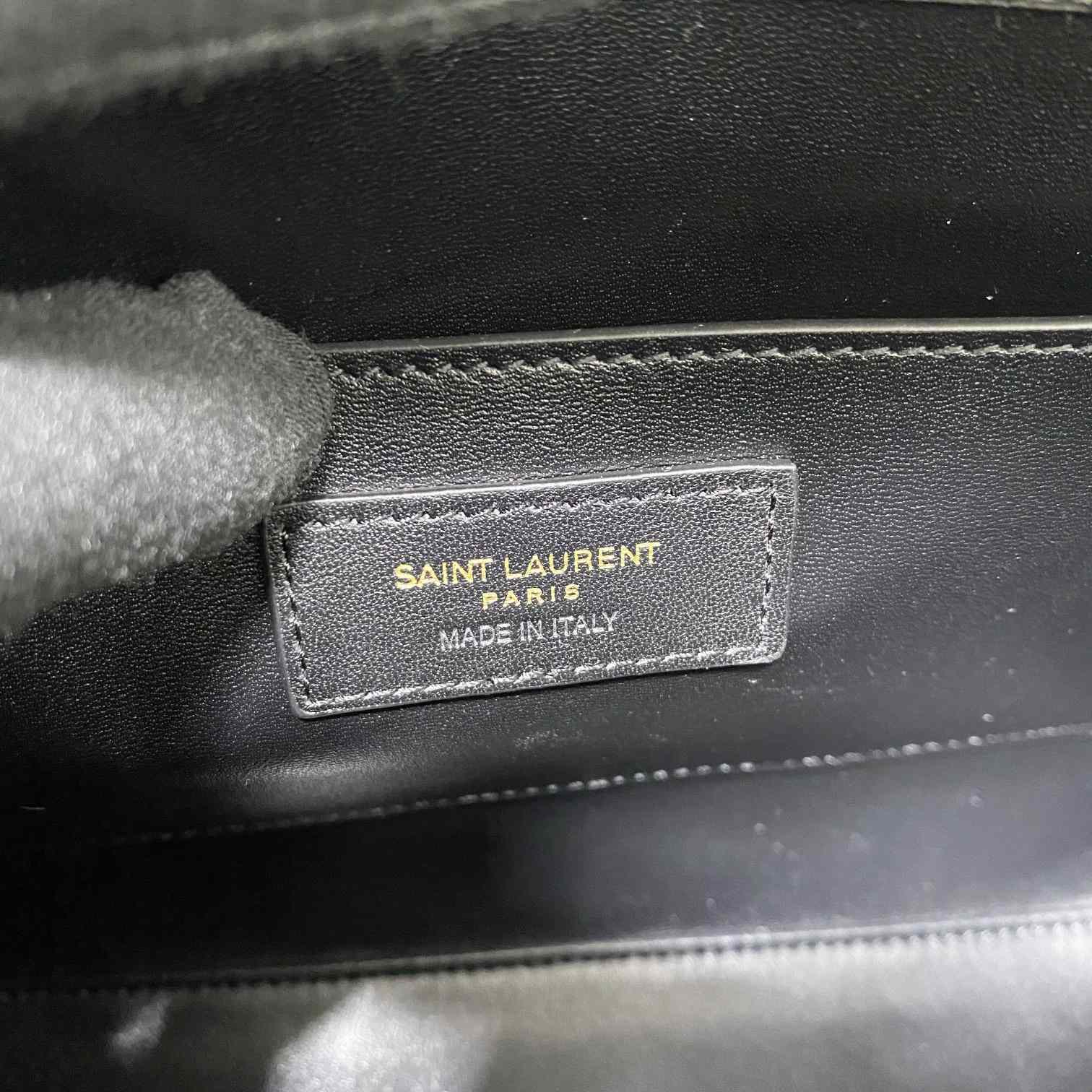 Saint Laurent Manhattan Shoulder Bag In Box Saint Laurent Leather - PerfectKickZ