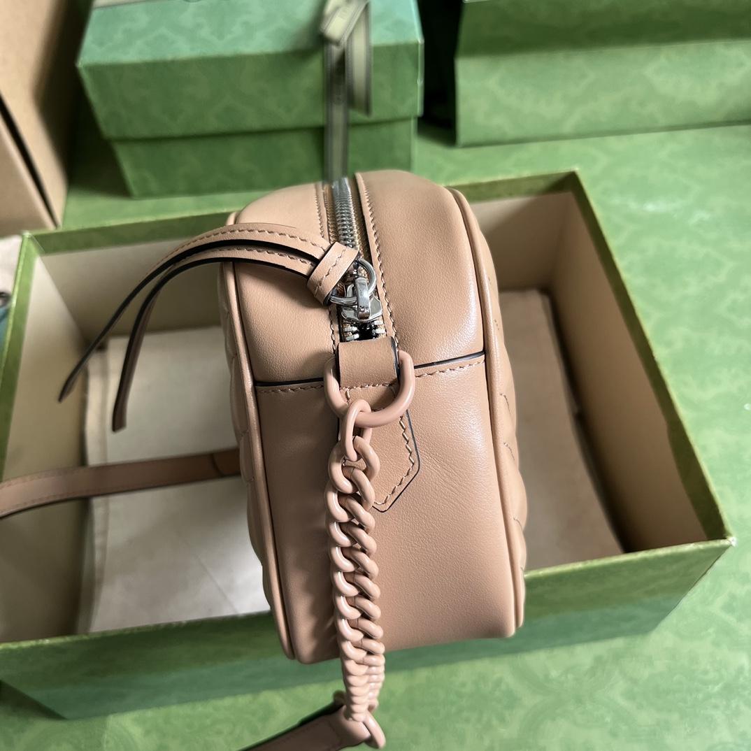 Gucci GG Marmont Matelassé Shoulder Bag(24*13*7cm) - PerfectKickZ