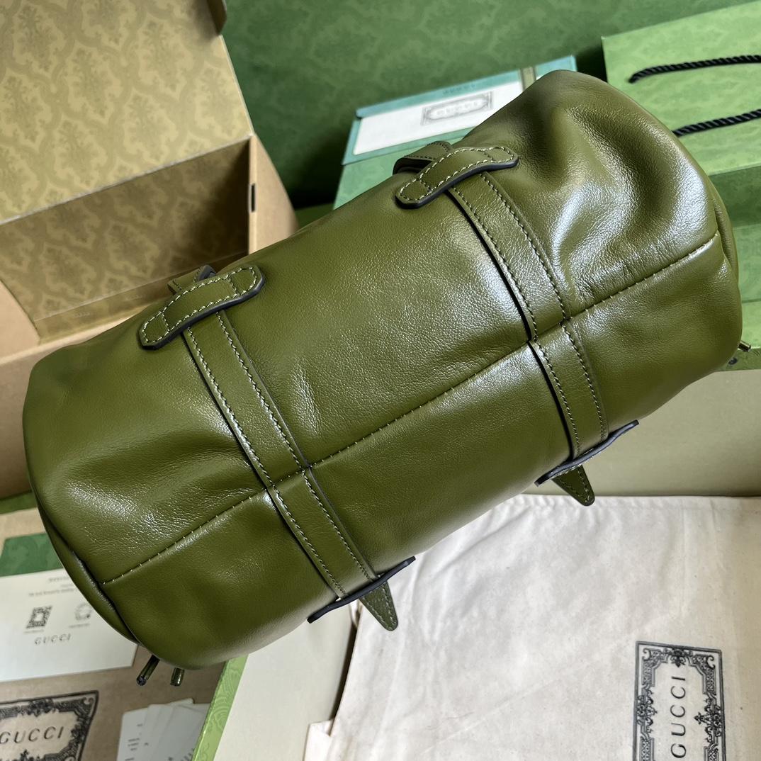 Gucci Small Duffle Bag With Tonal Double G(28.5-16-16cm) - PerfectKickZ