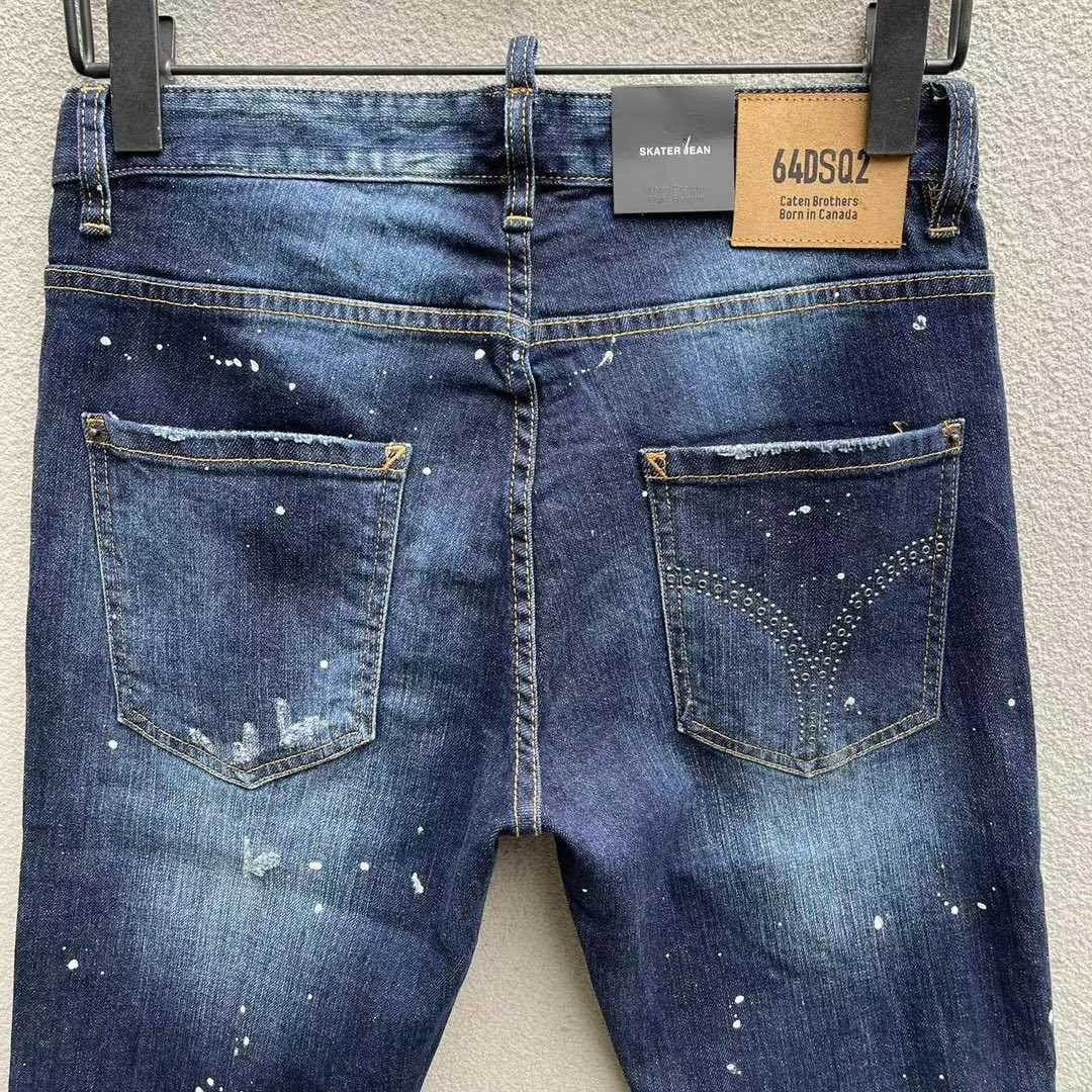 Dsquared2 Navy Blue 'Skater' Jeans    DSQ113 - PerfectKickZ