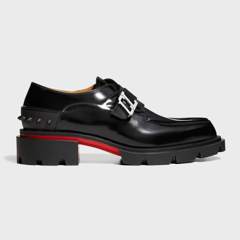 Christian Louboutin Men's Our Georges B Flat Chunky Loafers - PerfectKickZ