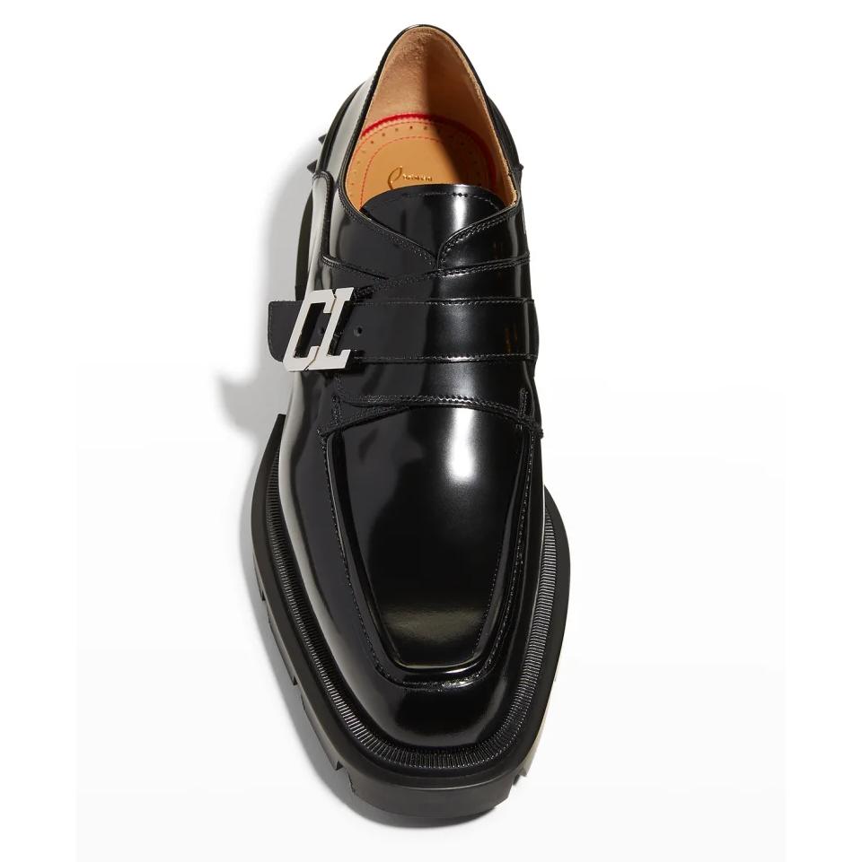 Christian Louboutin Men's Our Georges B Flat Chunky Loafers - PerfectKickZ