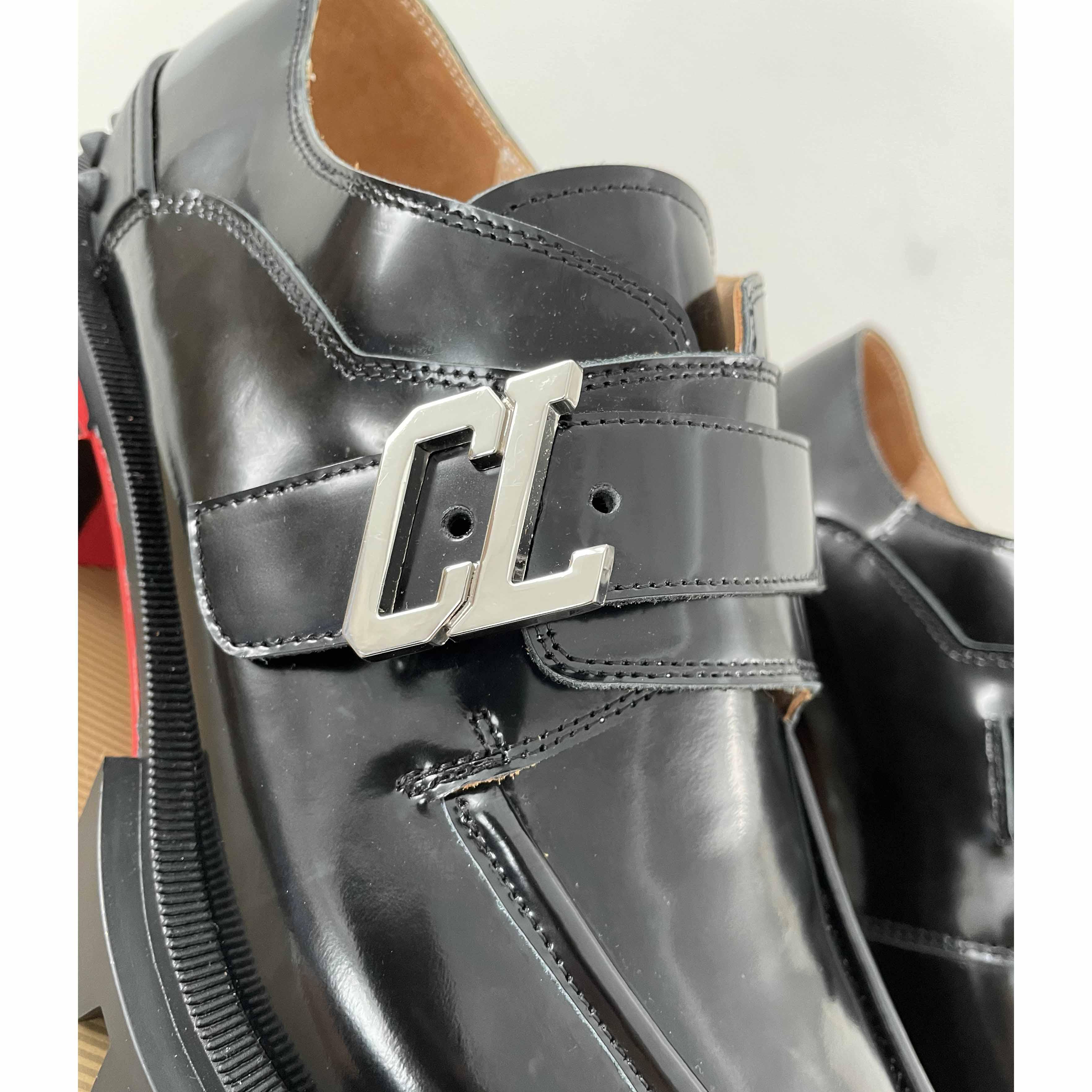 Christian Louboutin Men's Our Georges B Flat Chunky Loafers - PerfectKickZ