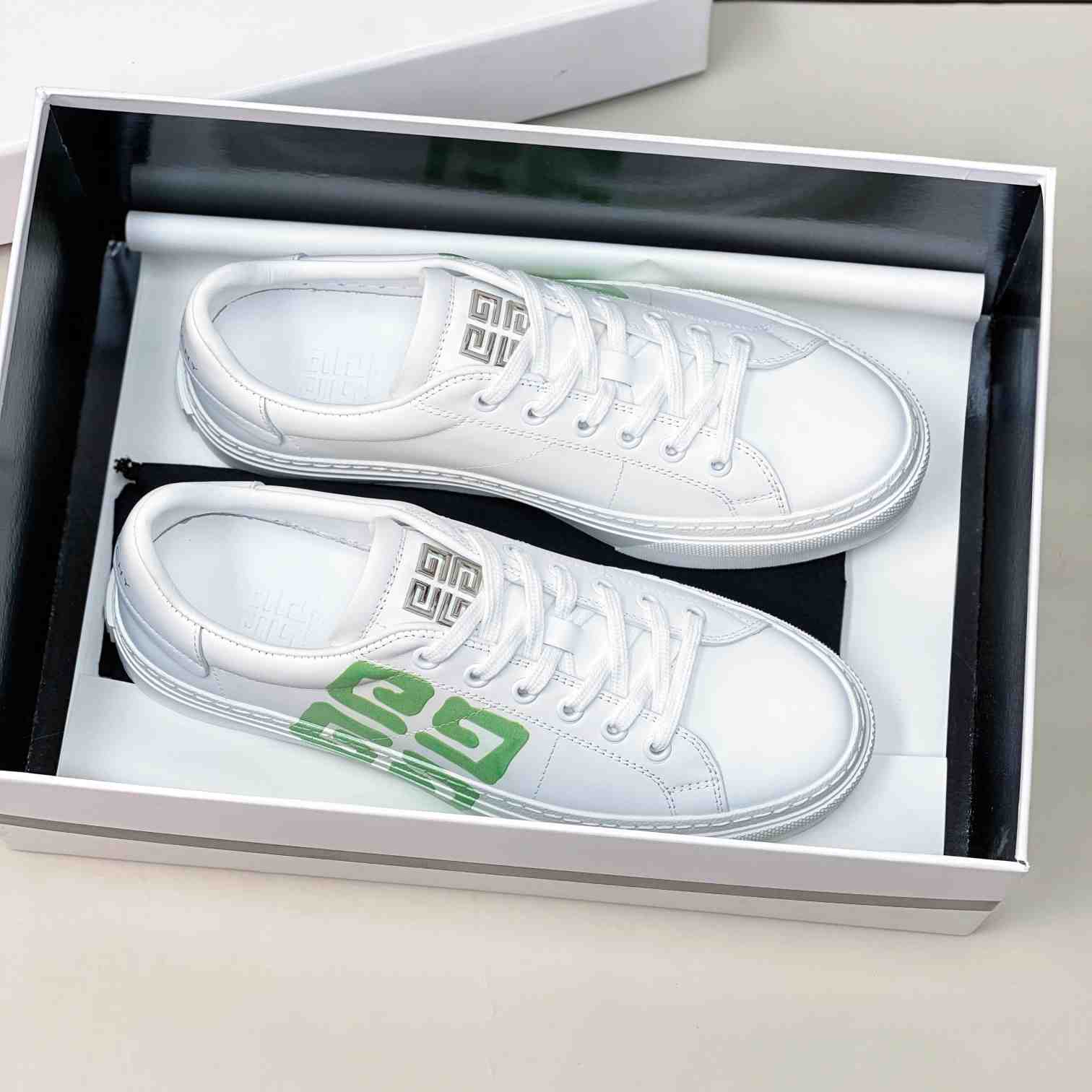 Givenchy City Sport Sneakers In Leather - PerfectKickZ