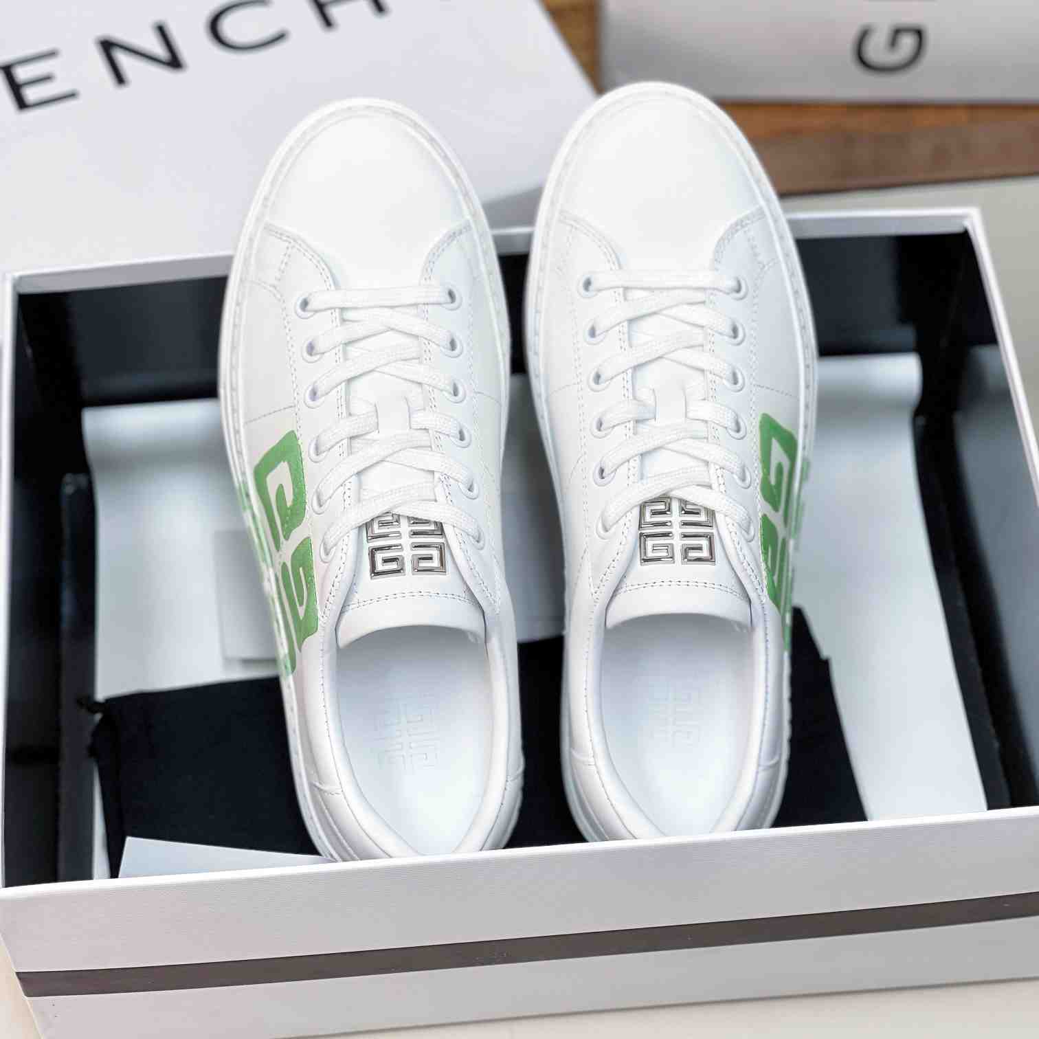 Givenchy City Sport Sneakers In Leather - PerfectKickZ