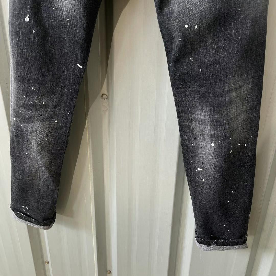 Dsquared2  Mid Wash Distressed Jeans   9136 - PerfectKickZ