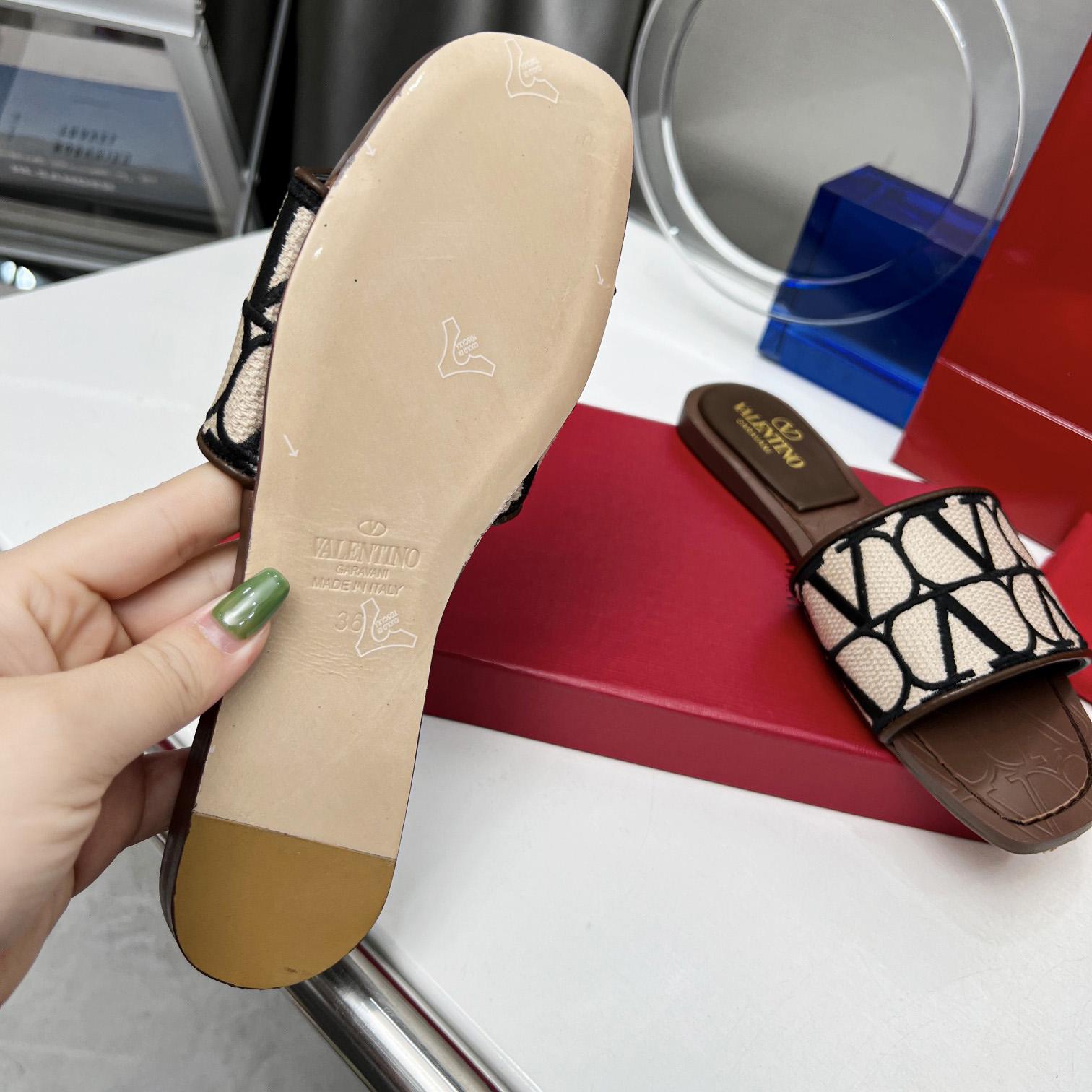 Valenti Toile Iconographe Slide Sandal  - PerfectKickZ