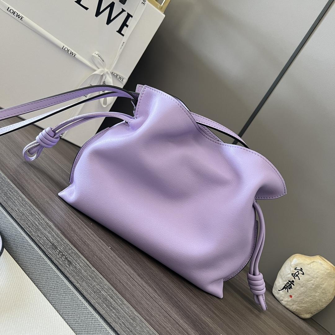Loewe Mini Flamenco Clutch In Nappa Calfskin - PerfectKickZ