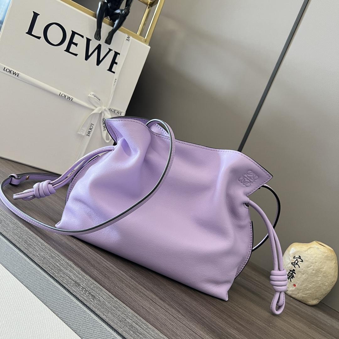 Loewe Mini Flamenco Clutch In Nappa Calfskin - PerfectKickZ
