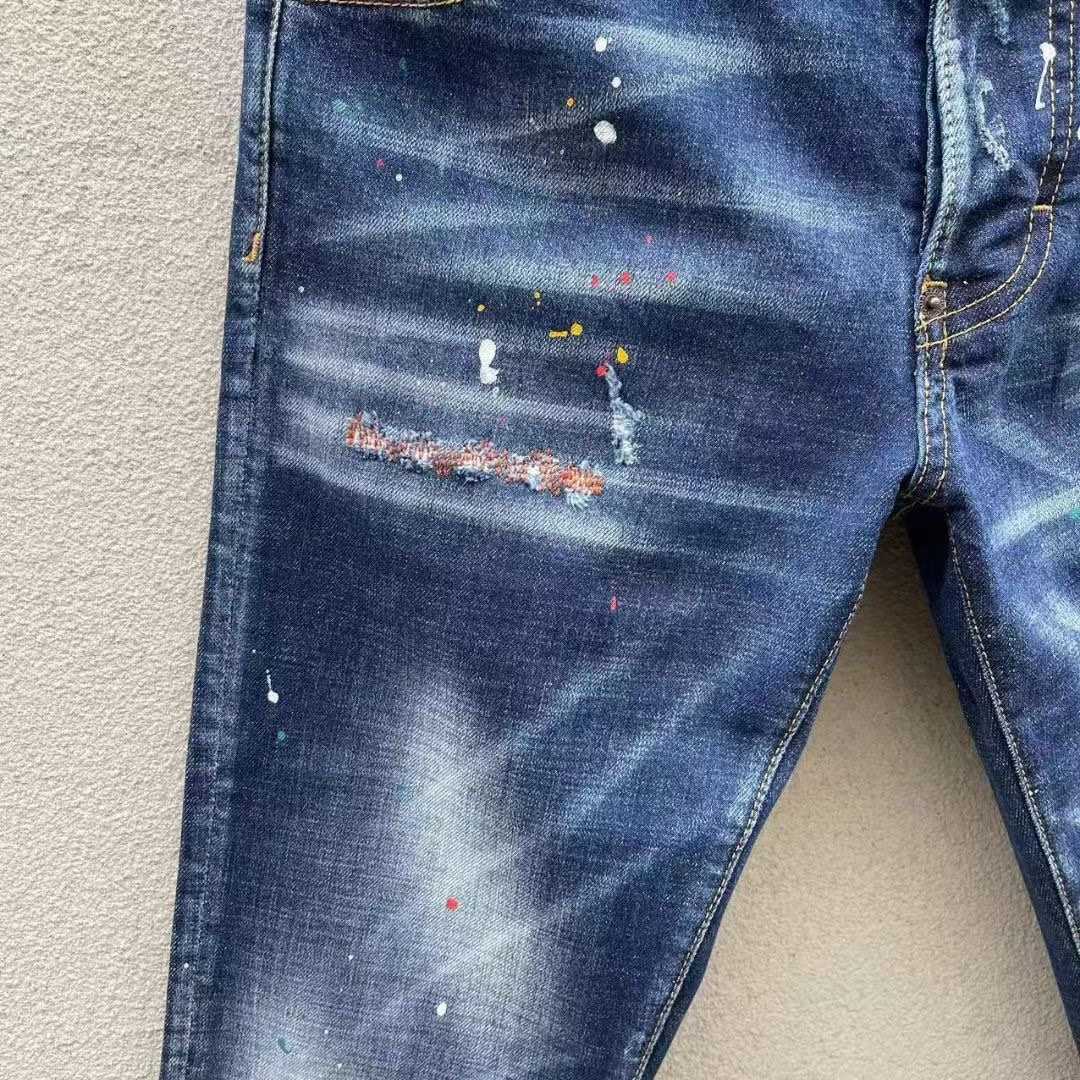 Dsquared2 Paint-splatter Slim-cut Jeans   DSQ111 - PerfectKickZ