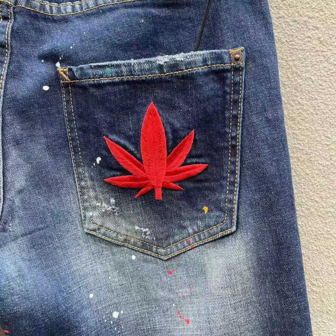 Dsquared2 Paint-splatter Slim-cut Jeans   DSQ111 - PerfectKickZ