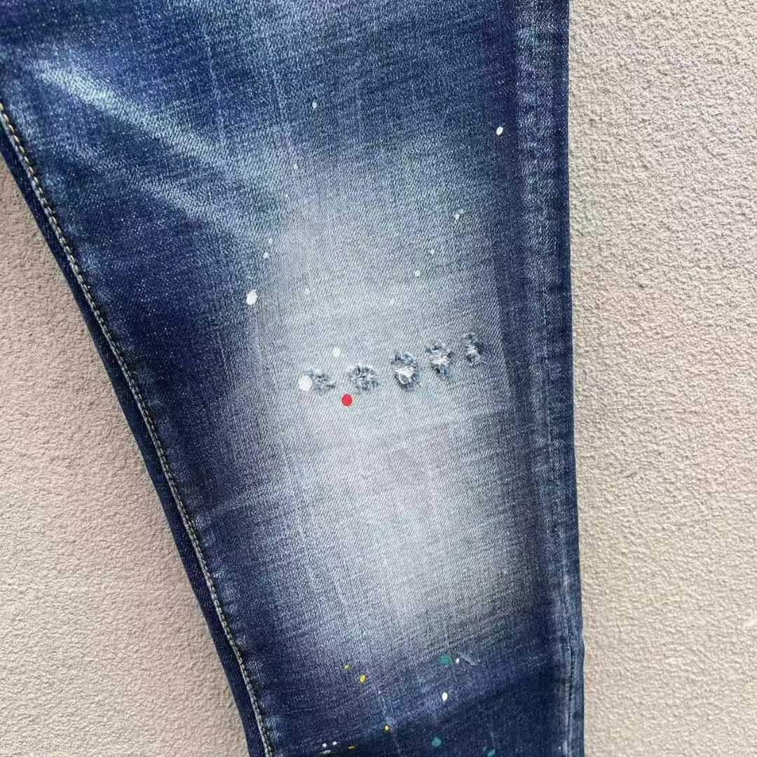 Dsquared2 Paint-splatter Slim-cut Jeans   DSQ111 - 