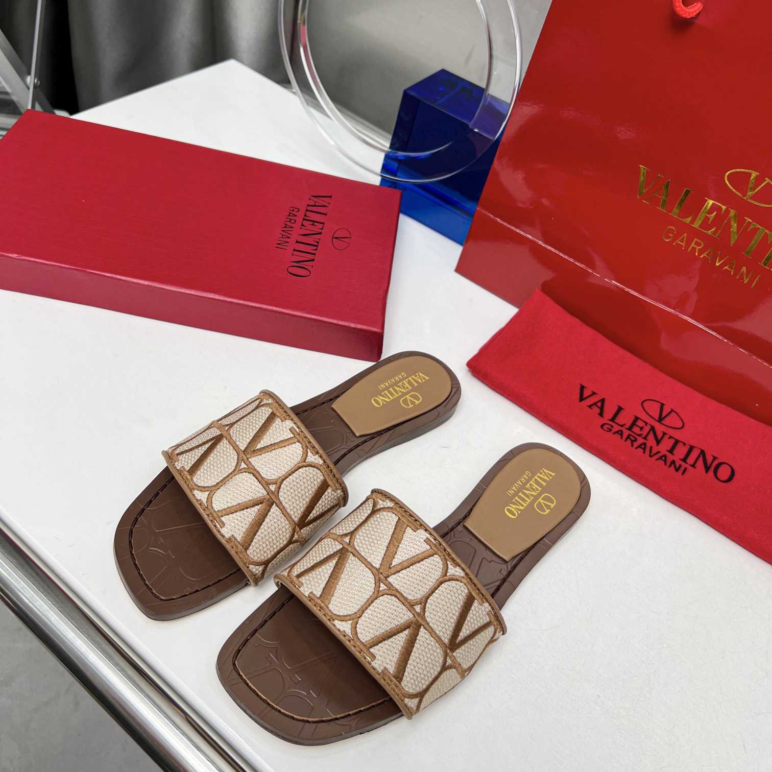 Valenti Toile Iconographe Slide Sandal  - PerfectKickZ