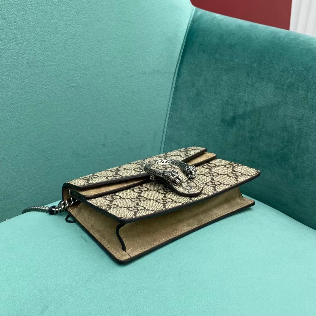 Gucci Dionysus GG Supreme Super Mini Bag(16.5-10-4cm)   476432 - PerfectKickZ