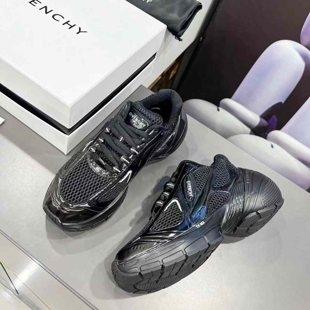 Givenchy TK-MX Runner Sneakers In Mesh - 