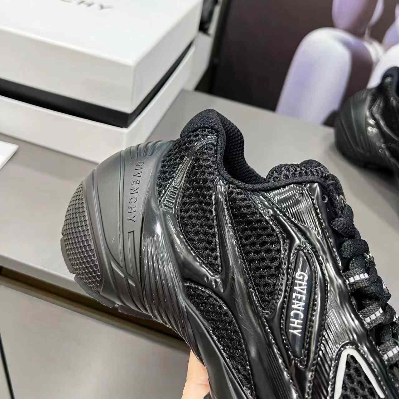 Givenchy TK-MX Runner Sneakers In Mesh - 