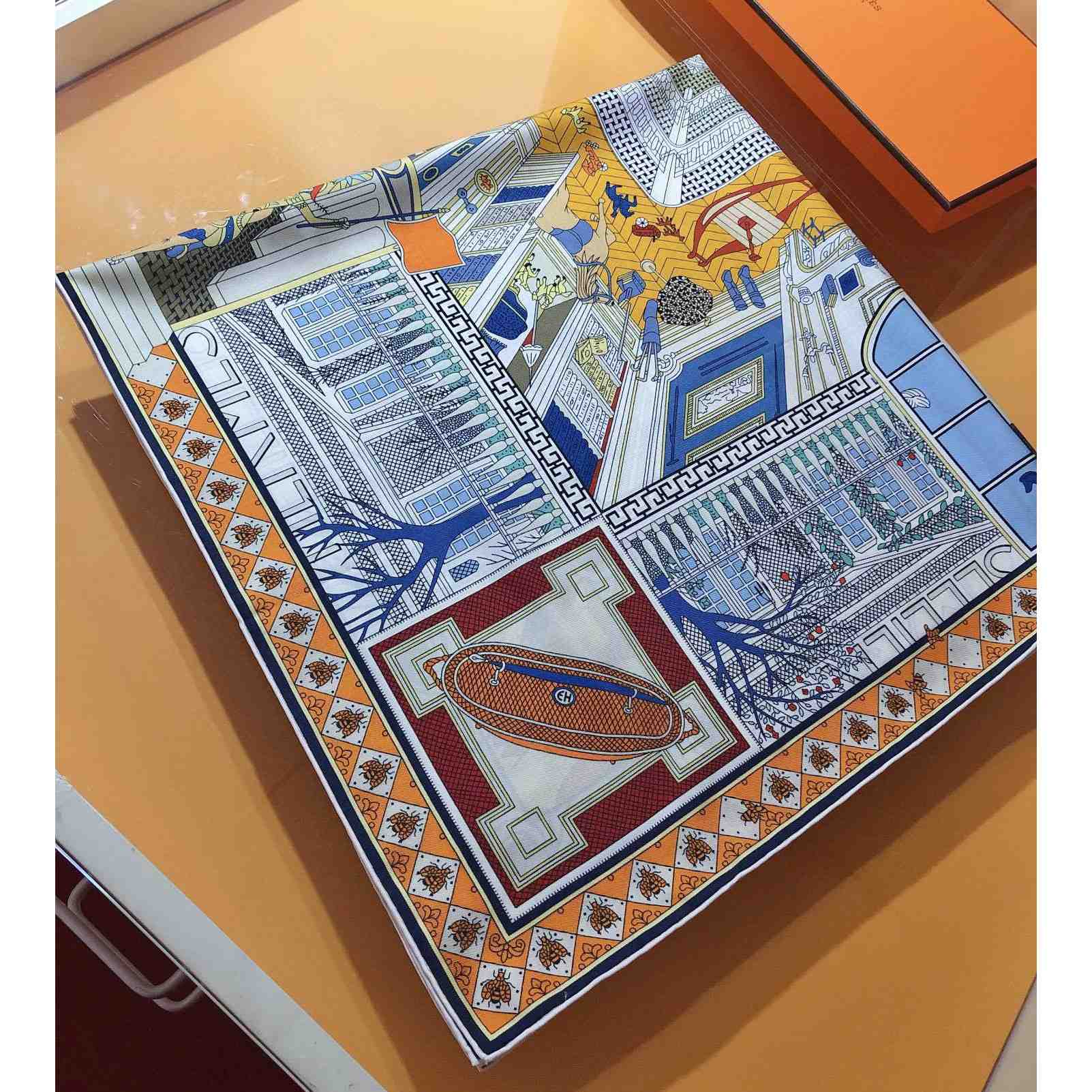 Hermes Objets De Curiosite Scarf 90 - PerfectKickZ