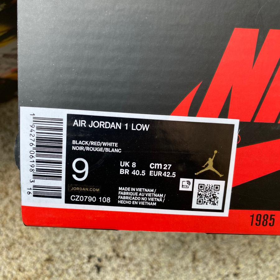  Air Jordan 1 x Off-white Low Sneaker    CZ0790-108 - 
