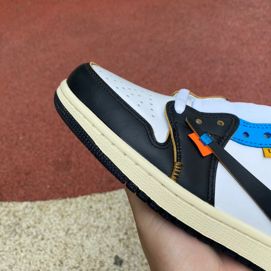  Air Jordan 1 x Off-white Low Sneaker    CZ0790-108 - 