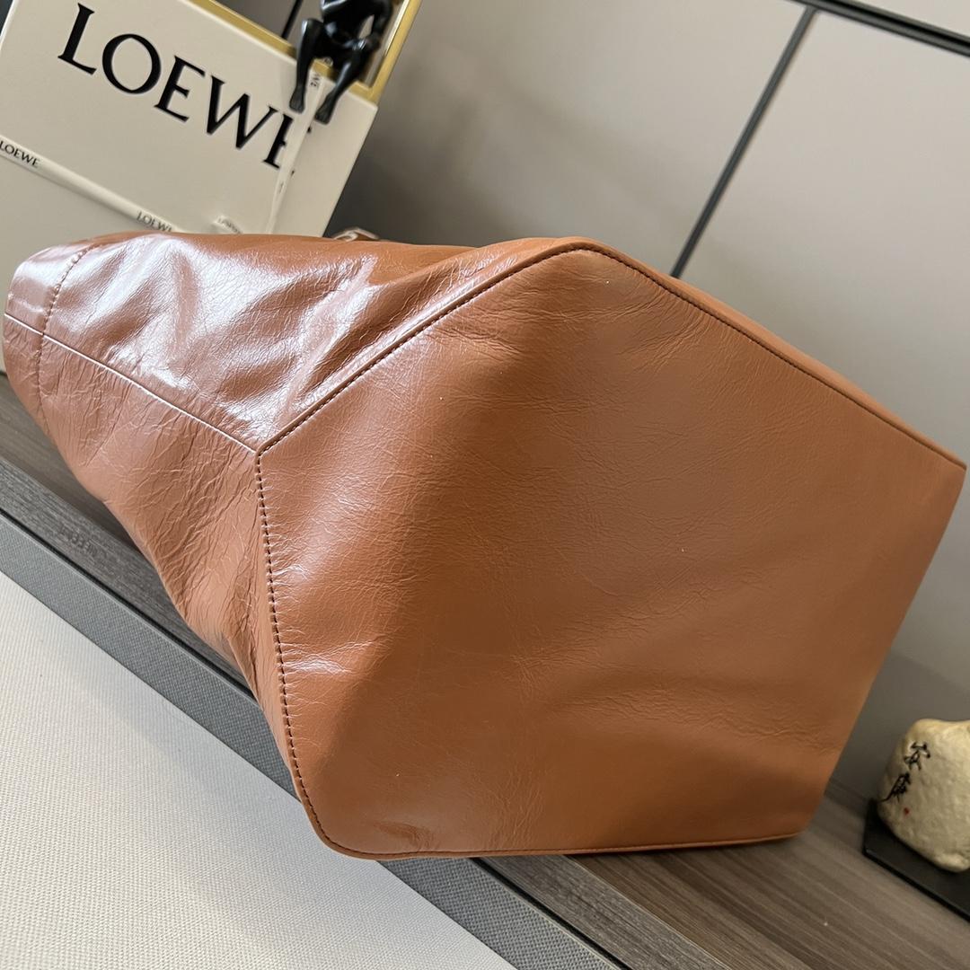 Loewe Fold Shopper In Paper Calfskin - PerfectKickZ
