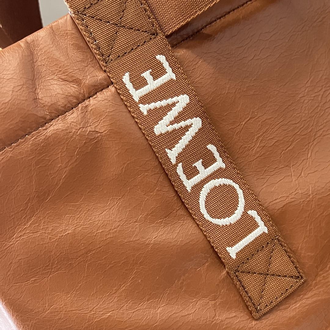 Loewe Fold Shopper In Paper Calfskin - PerfectKickZ