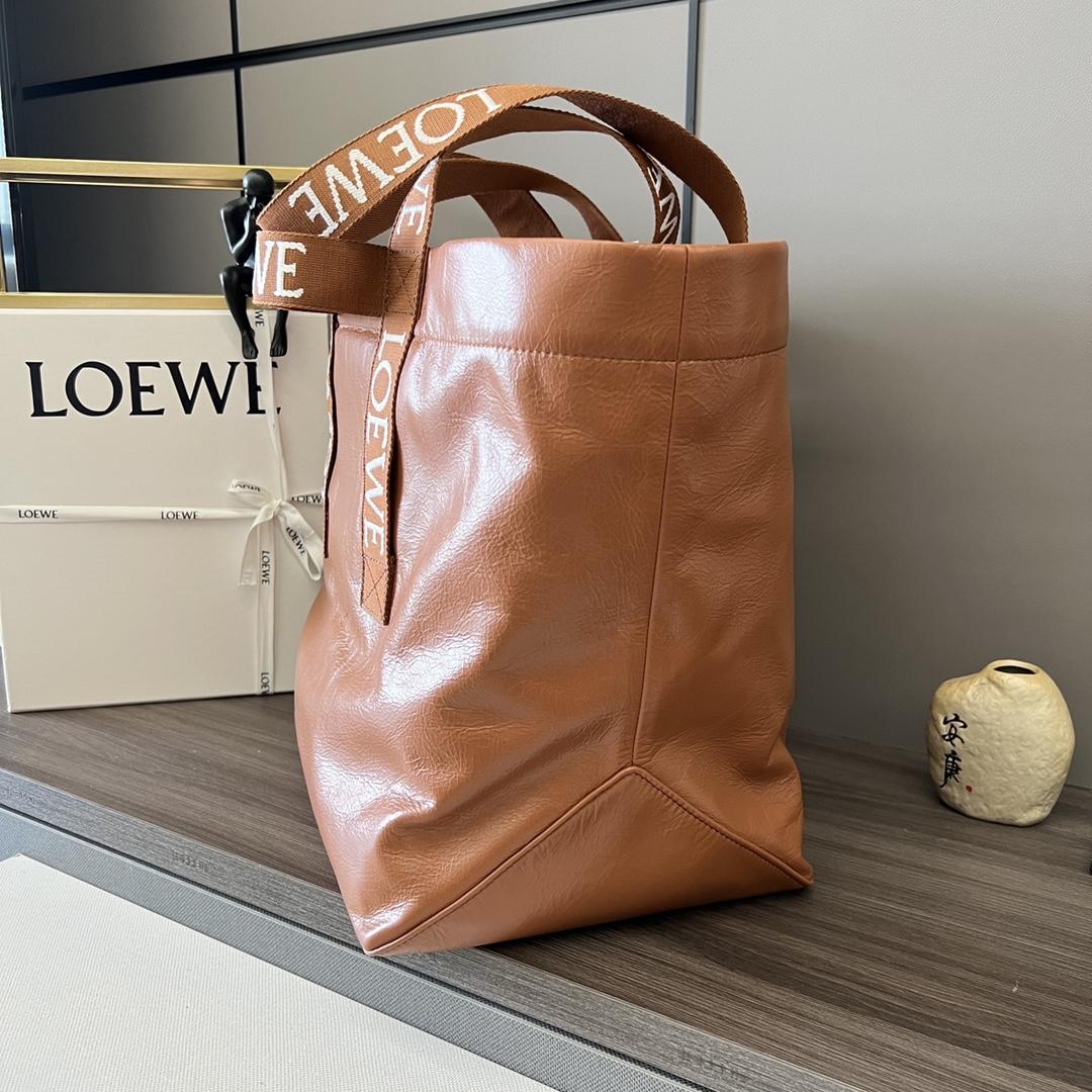 Loewe Fold Shopper In Paper Calfskin - PerfectKickZ