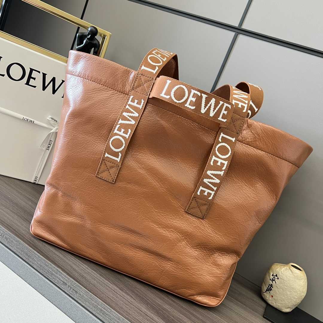 Loewe Fold Shopper In Paper Calfskin - PerfectKickZ