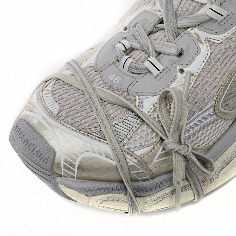 Balenciaga 3XL Sneaker In Light Beige Mesh And Polyurethane - PerfectKickZ